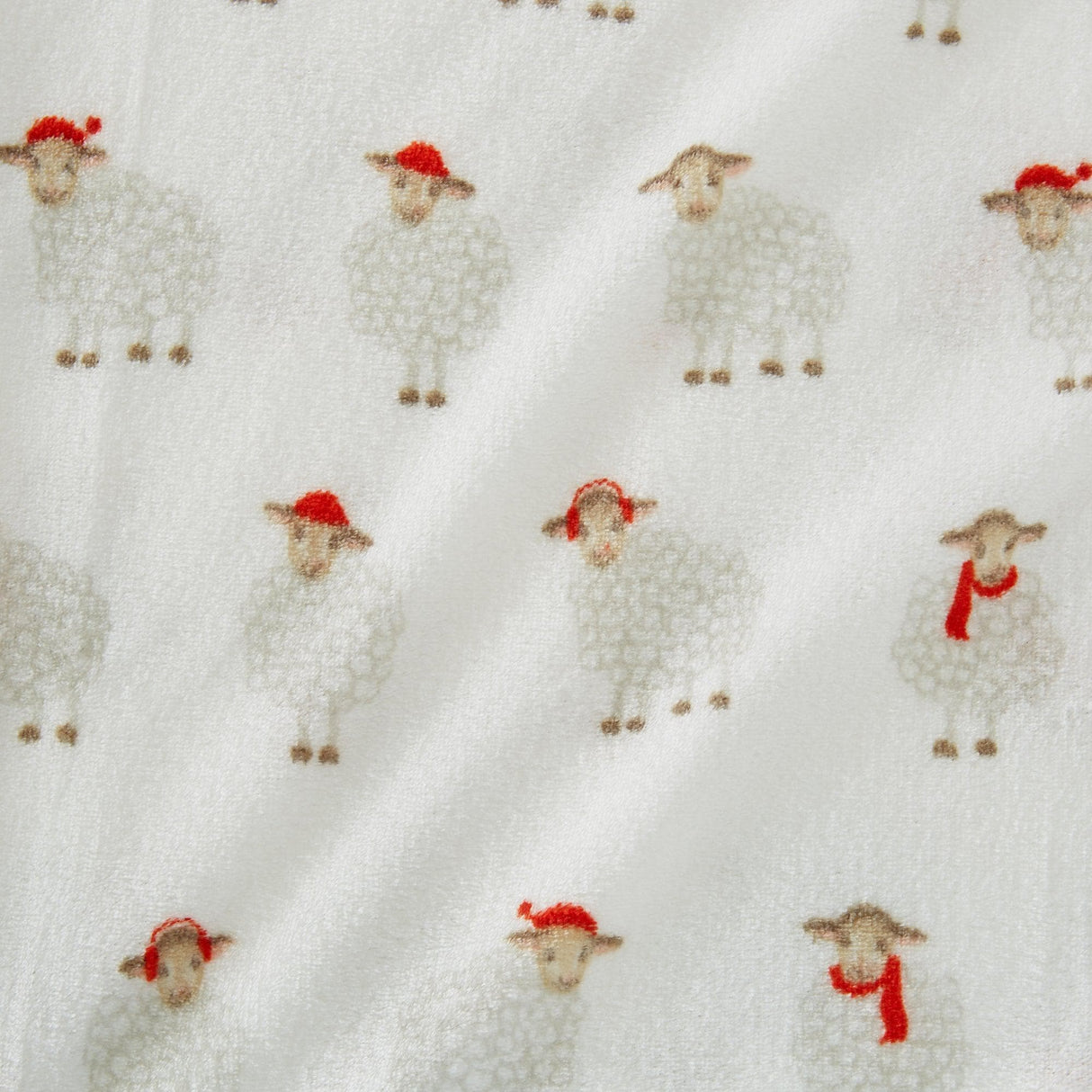 4-Piece Printed Plush Sheet - Velvet Luxe Collection