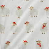 4-Piece Printed Plush Sheet - Velvet Luxe Collection