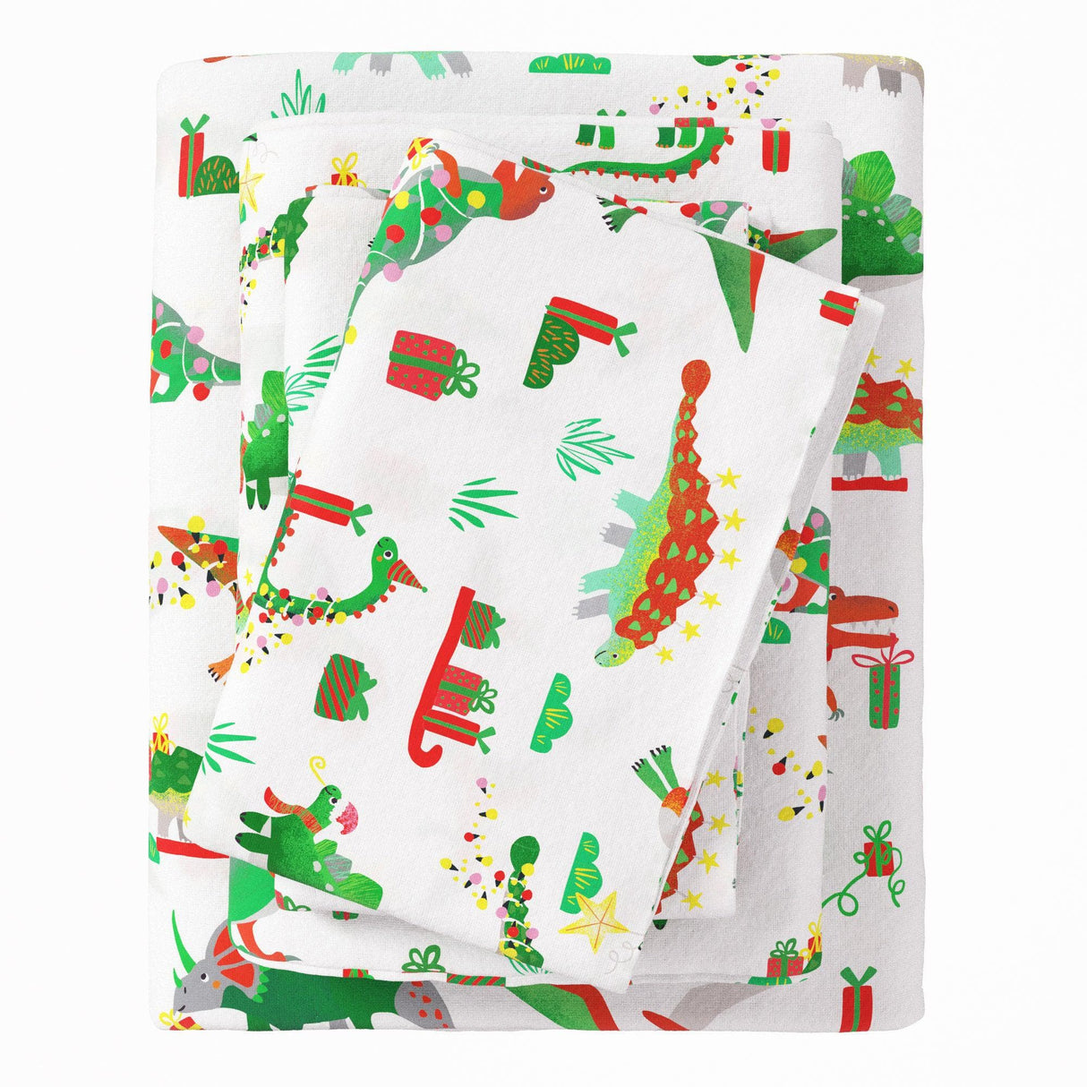 4-Piece Turkish Cotton Christmas Flannel Sheet - Whittaker Collection