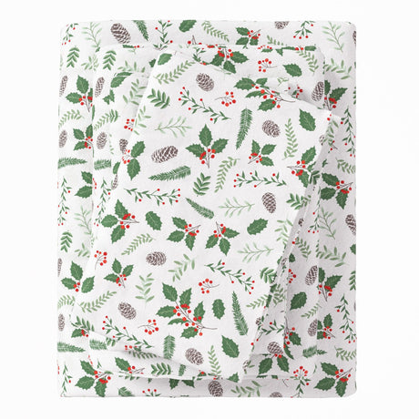 4-Piece Turkish Cotton Flannel Sheet - Whittaker Collection
