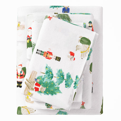 4-Piece Turkish Cotton Flannel Sheet - Whittaker Collection