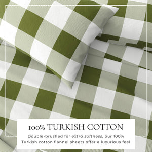 Turkish Cotton Flannel Sheet - Belle Collection