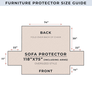Reversible Furniture Protector - Elenor Collection