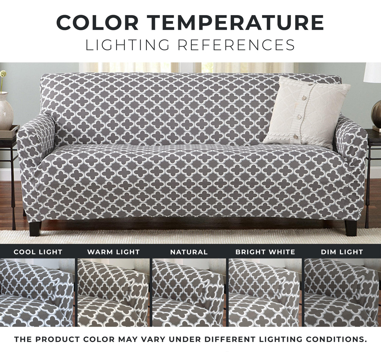 Twill Stretch Slipcover - Fallon Collection