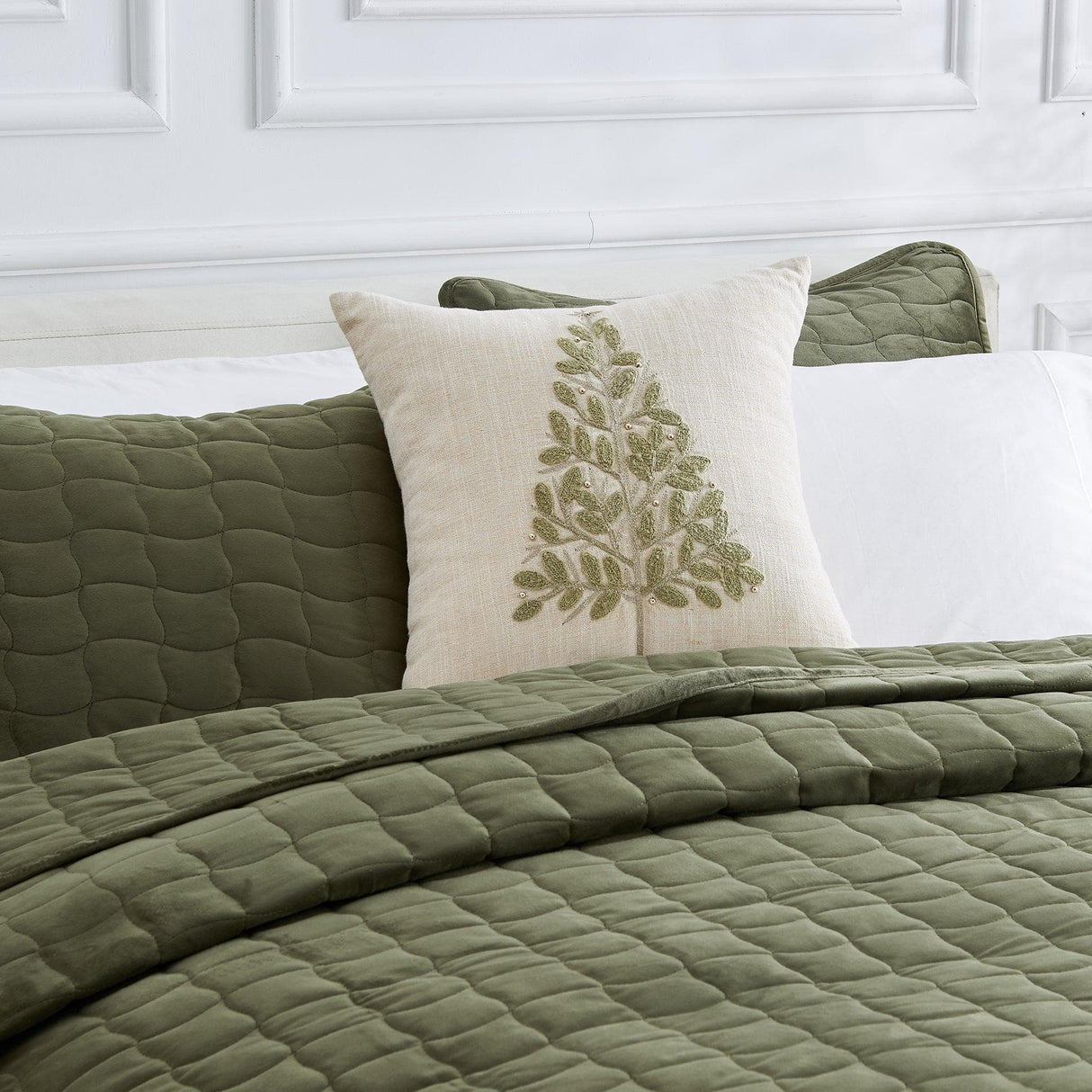 greatbayhome Throw Pillow Sham Holiday Throw Pillow - Jubilee Collection Holiday Throw Pillow | Jubilee Collection by Great Bay Home