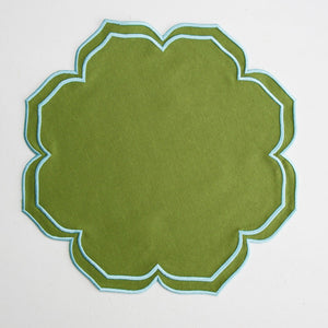 LUMERA GREEN FABRIC PLACEMAT
