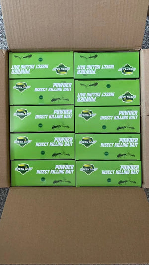 Green Leaf Cockroach & Ant Killer Bait Powder 5g – 50 Bags | Fipronil