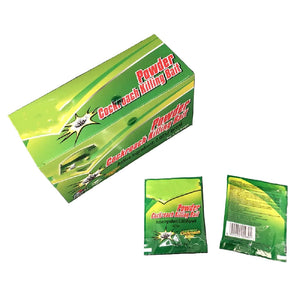 Cockroach Killing Bait Powder Sachets 10pcs – 5g per Bag, Fast-Acting Roach Killer for Home, Kitchen & Indoor Use
