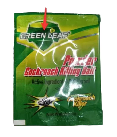 Cockroach Killing Bait Powder Sachets 10pcs – 5g per Bag, Fast-Acting Roach Killer for Home, Kitchen & Indoor Use