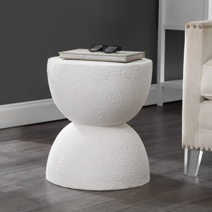Greta mid - century modern drum indoor/outdoor accent table - Tuesday Morning - Outdoor Tables