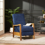 Mid-Century Modern Manual Club Recliner