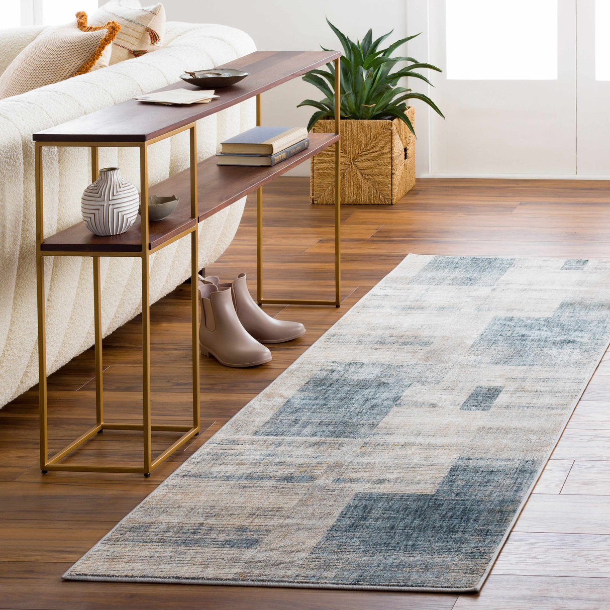 Grapeview Luxe Fringe Rug - Clearance