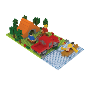 Mini Building Blocks - Camping
