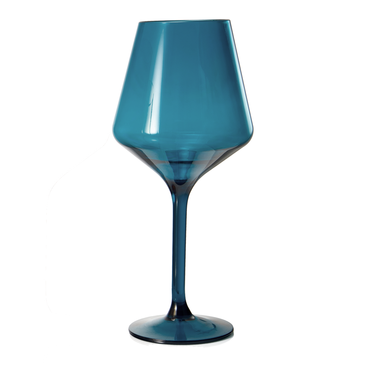 Saint Tropez Acrylic Stemmed Wine Glassware, Set of 2