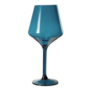 Saint Tropez Acrylic Stemmed Wine Glassware, Set of 2