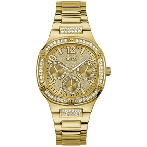 Guess Women's Gold Tone Multi-function
