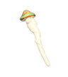 Stoneware Mushroom  Plant Stake -