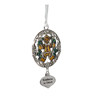 Kindness is Sweet Gingerbread Man - Colors of Christmas Ornament