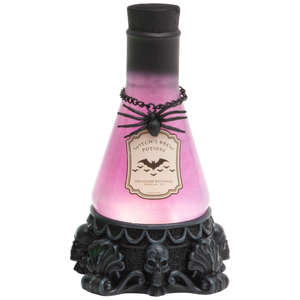 Lighted Halloween Spinning Smoky Potion Waterglobe -