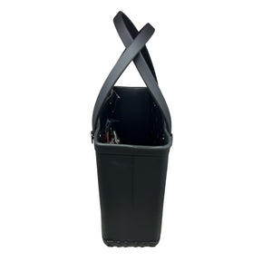 Charming Tote Bag With 12 Removable Charms - Black