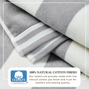 Striped Cabana Beach Towel - Edgartown Collection