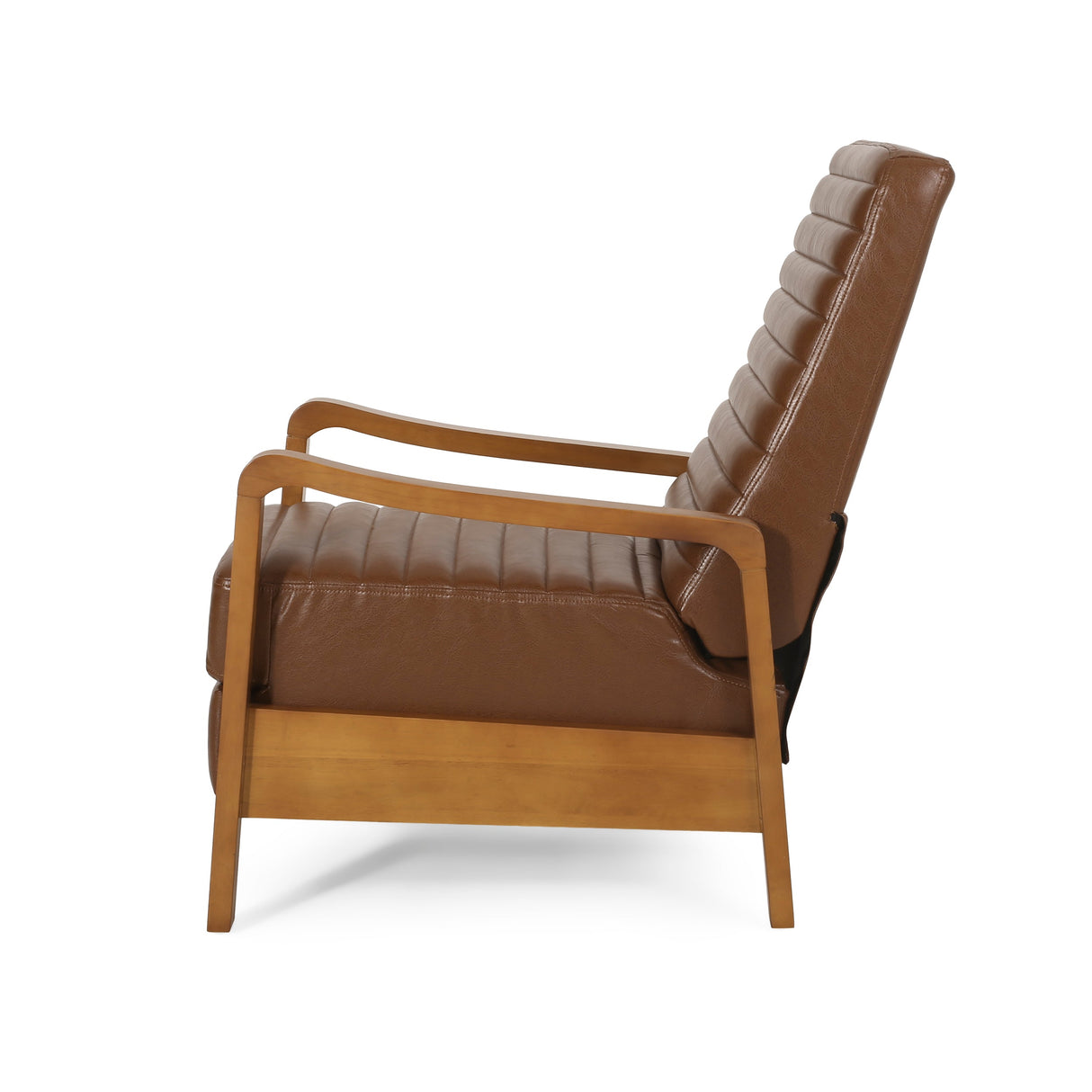 Mid-Century Modern Manual Club Recliner