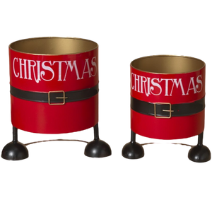 Santa's Merry Planter -