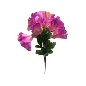 14-Inch Faux Purple Petunia