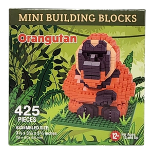 Mini Building Blocks - Orangutan