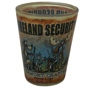 Homeland Security Shot Glass