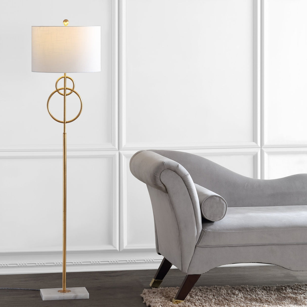 Haines-modern-circle-marble/metal-led-floor-lamp-Floor-Lamps