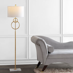 Haines-modern-circle-marble/metal-led-floor-lamp-Floor-Lamps