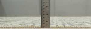 Hand Knotted 4x6 Beige, Camel and Olive Modern Contemporary Southwestern Tribal Trellis Recycled Silk Area Rug