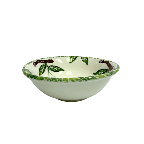 Hand Painted Italian Ceramic Bowl Cherry - Tuesday Morning - Bowls