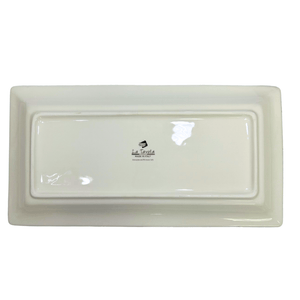 Hand Painted Italian Ceramic Rectangular Platter Cherry - Tuesday Morning - Serving Platters