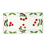 Hand-Painted-Italian-Ceramic-Rectangular-Platter-Cherry-Serving-Platters