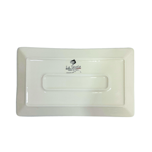 Hand Painted Italian Ceramic Rectangular Platter Lemons - Tuesday Morning - Serving Platters