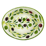 Hand Painted Italian Ceramic Round Platter Pomegranate - Tuesday Morning - Serving Platters