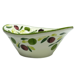 Hand Painted Italian Ceramic Round Platter Pomegranate - Tuesday Morning - Serving Platters