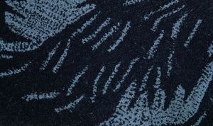 Hand Tufted 2x3 Animal Black Panther Wool Area Rug