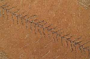 Hand Tufted Animal Lion Brown 2x3 Wool Area Rug