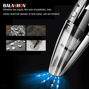 Cordless Handheld Vacuum Cleaner Portable Car & Home Vacuum Wet Dry Cleaner