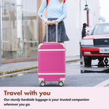 Hardshell Lightweight Suitcase Double Spinner Wheels with TSA Lock ,Single Vintage Luggage with Bag - Tuesday Morning - Luggage