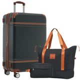Hardshell Lightweight Suitcase Double Spinner Wheels with TSA Lock ,Single Vintage Luggage with Bag - Tuesday Morning - Luggage