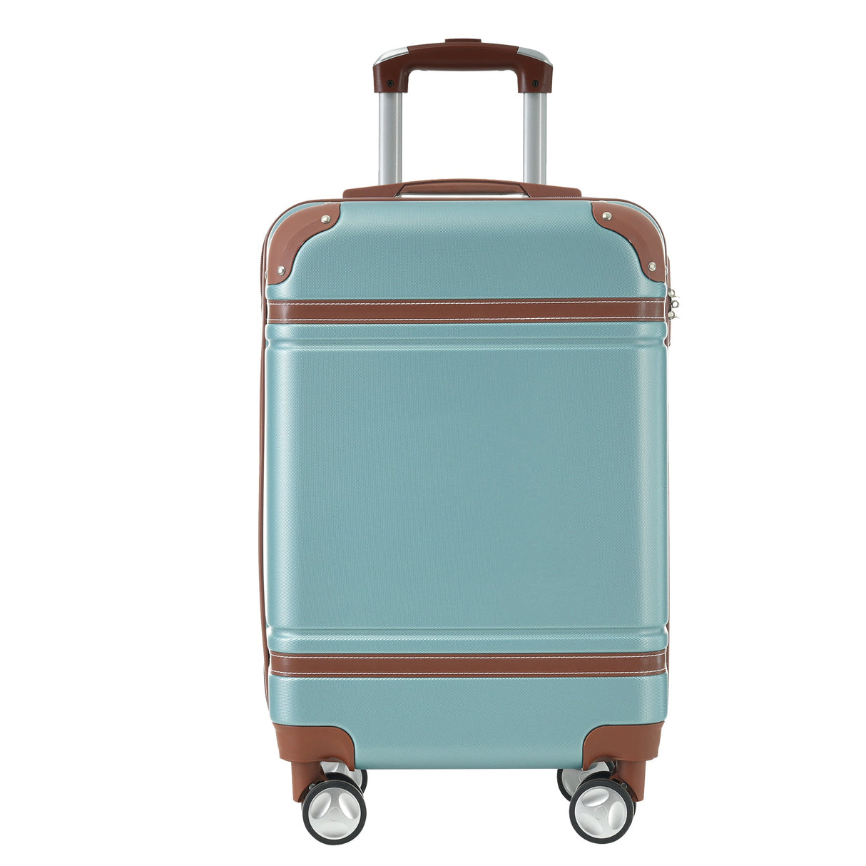 Hardshell Lightweight Suitcase Double Spinner Wheels with TSA Lock ,Single Vintage Luggage with Bag - Tuesday Morning - Luggage