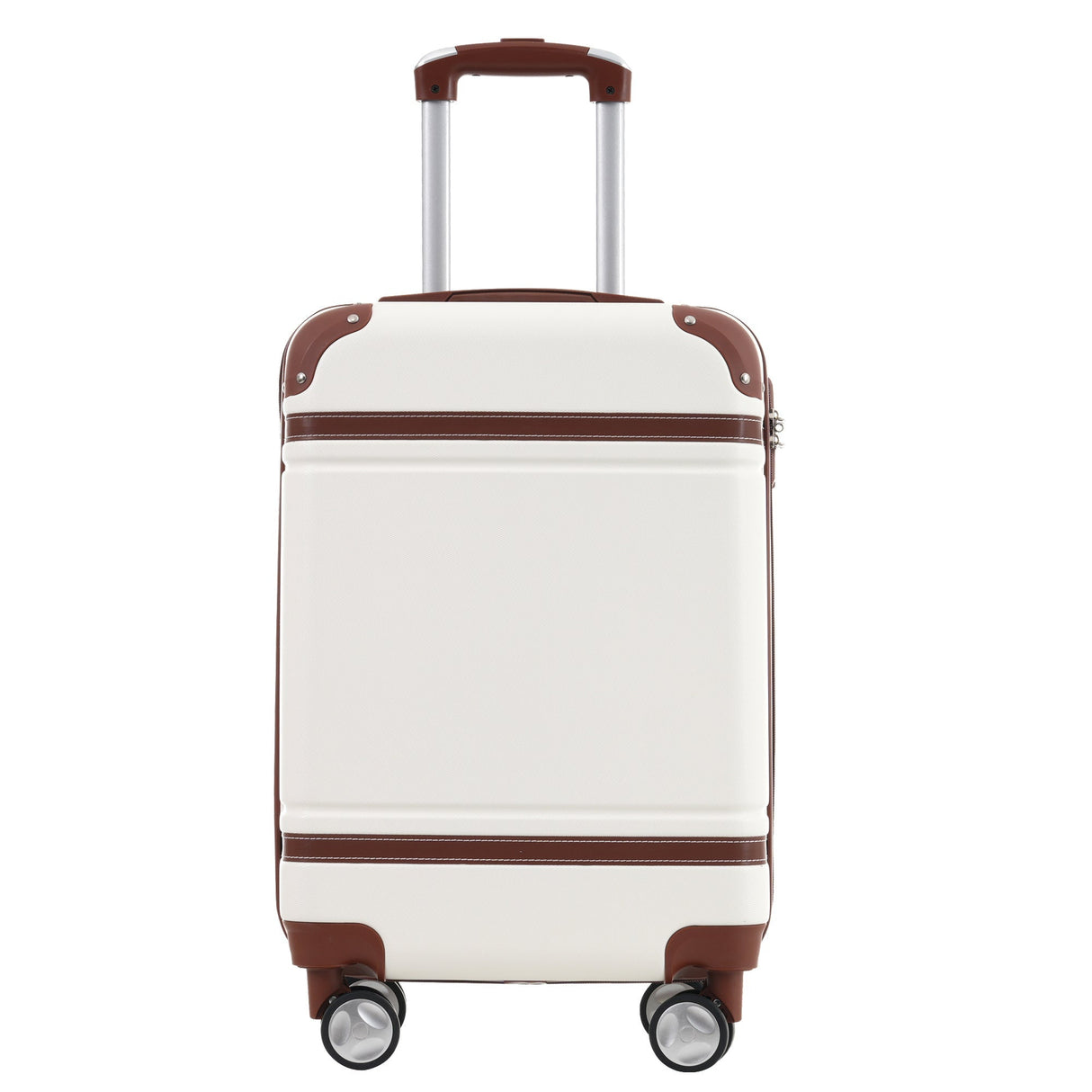 Hardshell Lightweight Suitcase Double Spinner Wheels with TSA Lock ,Single Vintage Luggage with Bag - Tuesday Morning - Luggage