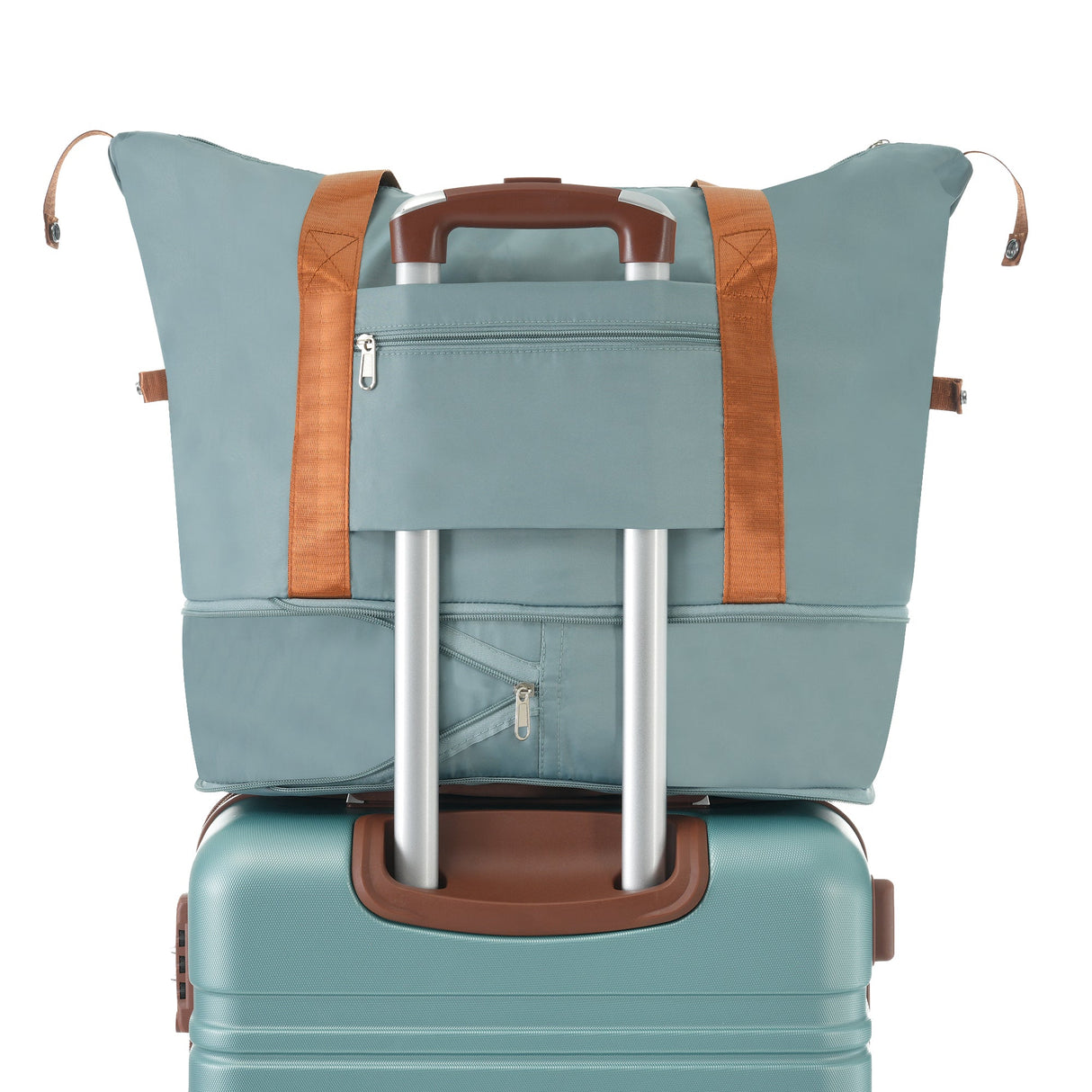 Hardshell Lightweight Suitcase Double Spinner Wheels with TSA Lock ,Single Vintage Luggage with Bag - Tuesday Morning - Luggage