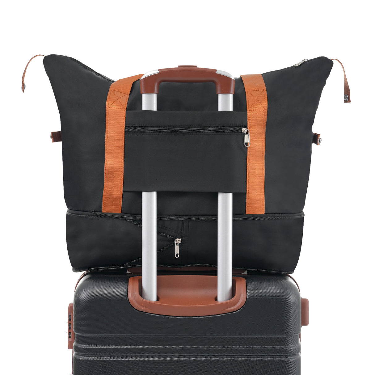 Hardshell Lightweight Suitcase Double Spinner Wheels with TSA Lock ,Single Vintage Luggage with Bag - Tuesday Morning - Luggage