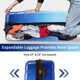 Hardshell Luggage Sets 3 Piece Expandable Suitcase with Spinner Wheels and TSA Lock Lightweight - Tuesday Morning - Luggage Sets