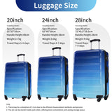 Hardshell Luggage Sets 3 Piece Expandable Suitcase with Spinner Wheels and TSA Lock Lightweight - Tuesday Morning - Luggage Sets